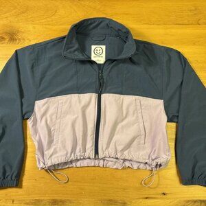 Gilly Hicks Full-Zip Womens Windbreaker Green Jacket XS X-Small NWT